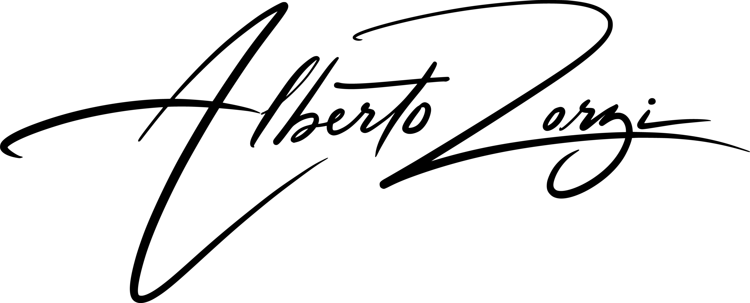 Firma di Alberto Zorzi